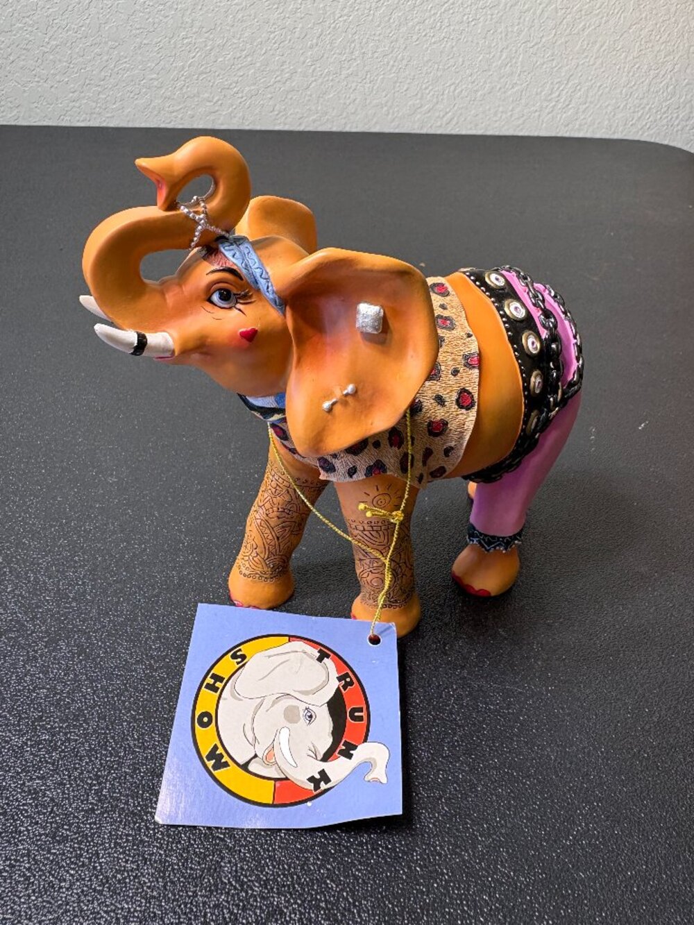 Jeweled Trunk Show Elephant Davita #2258 by Westland Giftware